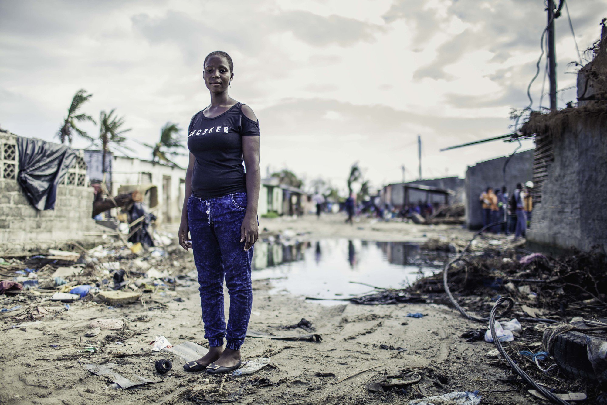  hygiene promoter in Mozambique 