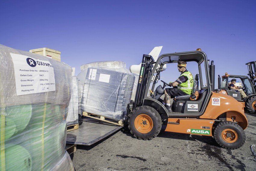  Relief supplies arrived in Beira 