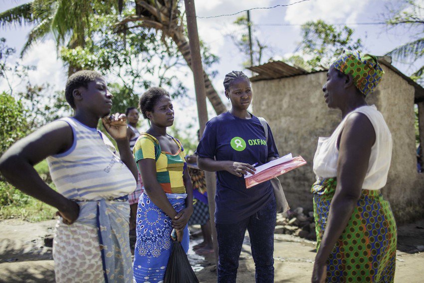  Hygiene promoter in Mozambique 