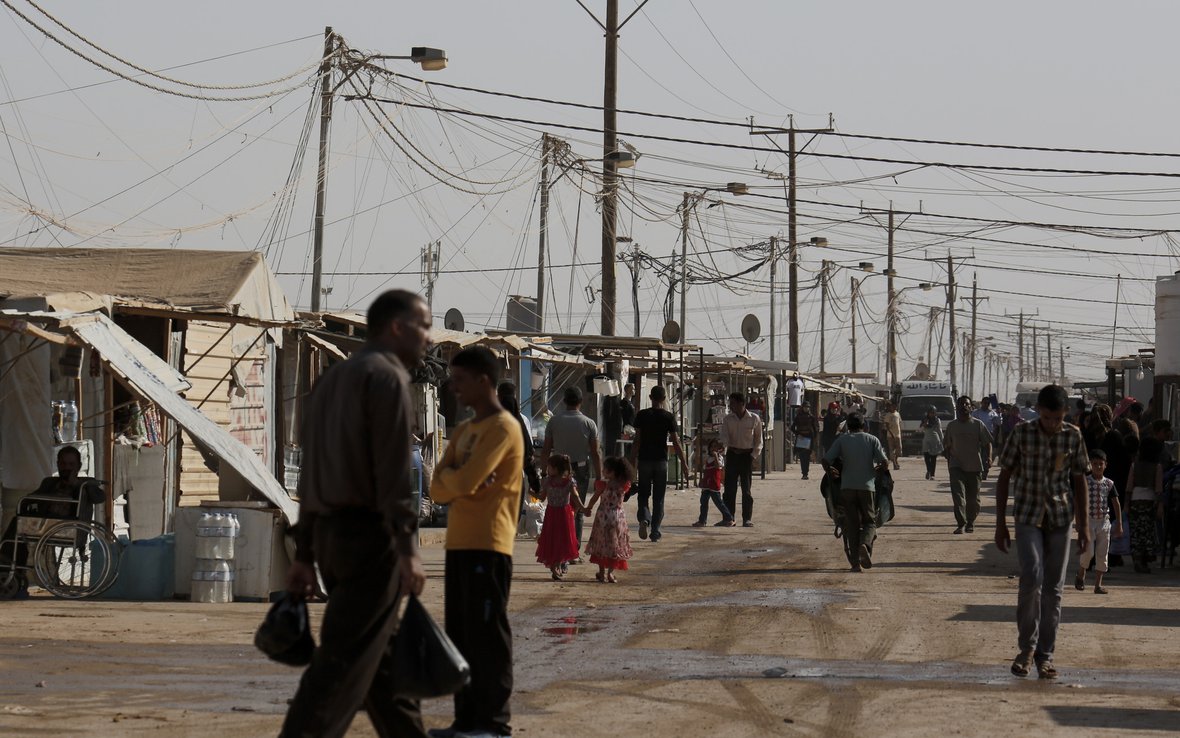 Za'atari refugee camp