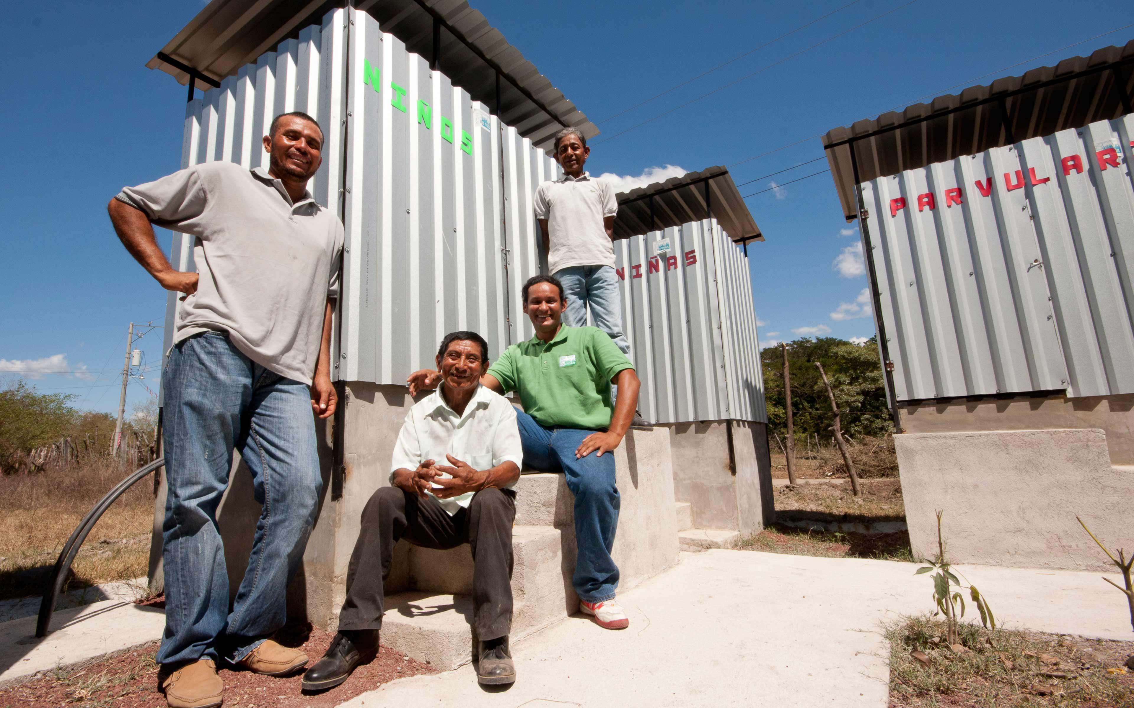 Local humanitarian actors like PRO-VIDA are motivated to create long-term solutions for the communities where they work—like these flood-resistant composting latrines installed by PRO-VIDA in Zacatecoluca, El Salvador.